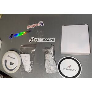 Poshmark Poshfest Stickers And Other Swag Charger And Clip Light New In Boxes